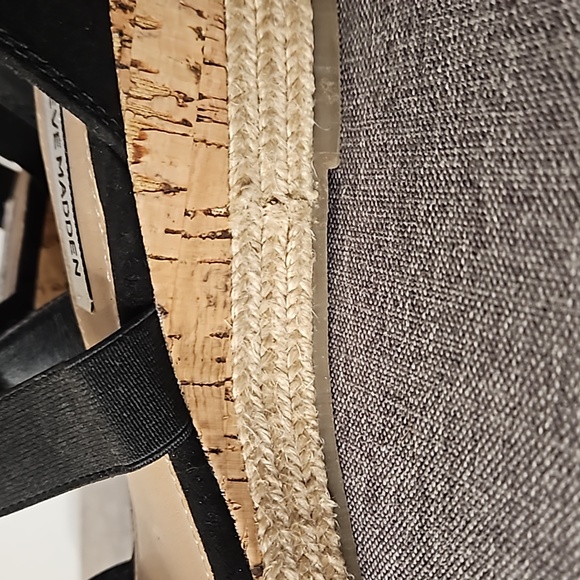 Steve Madden Comfortable Twine Wedge Heel Size 8 - Picture 5 of 8